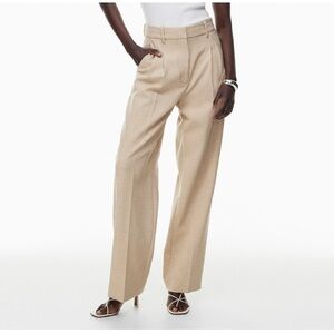 Aritzia The Effortless Pant The Wilford Effortless Style Tan